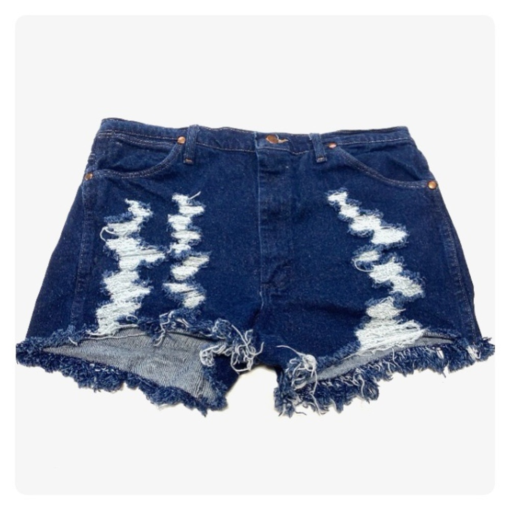 WRANGLER Waist 34-35 XL Size 16-18 Cutoffs 325RE